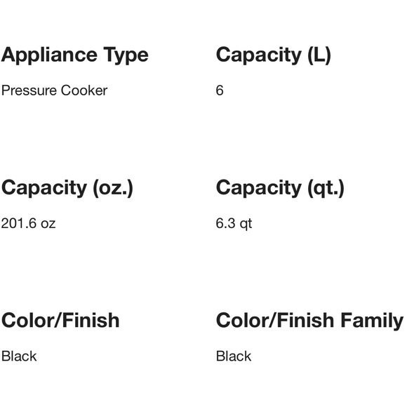 MasterChef 6.3 Qt. Electric Pressure Cooker (New In Box) - Picture 5 of 5